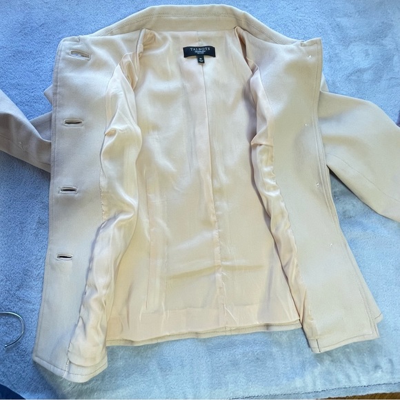 Talbots Tan Peacoat - Picture 4 of 9